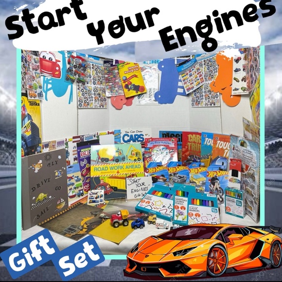Other - START YOUR ENGINES GOFT SET